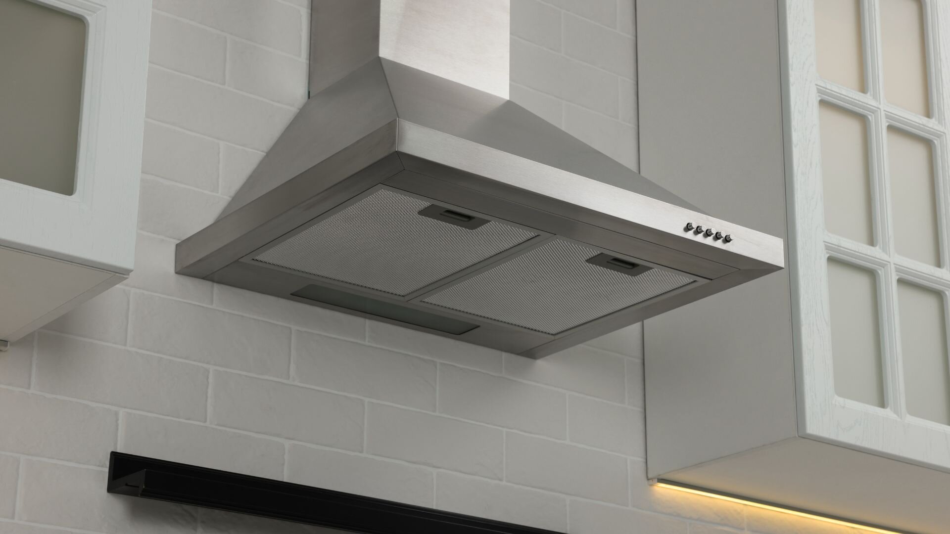 Kitchen Silver Exhaust Fan