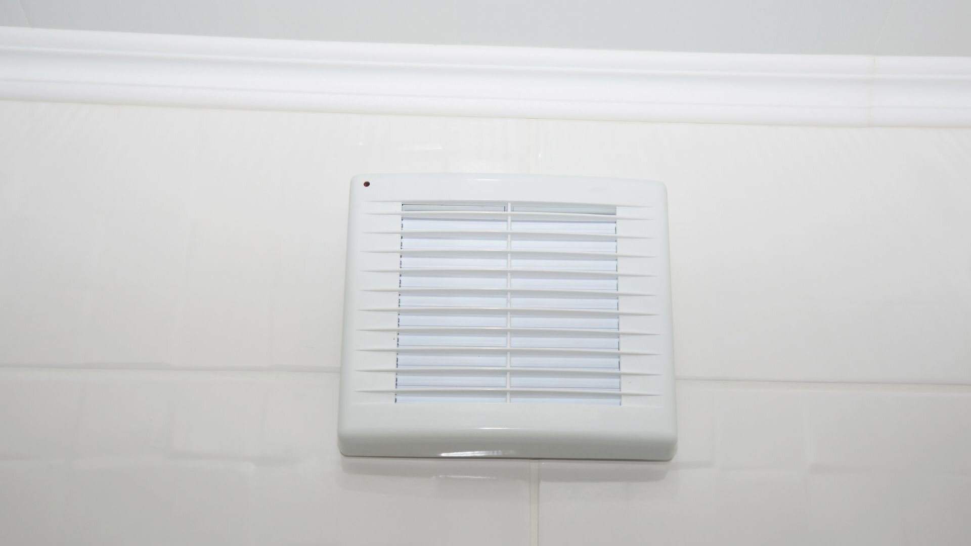 White Bathroom Exhaust Fan