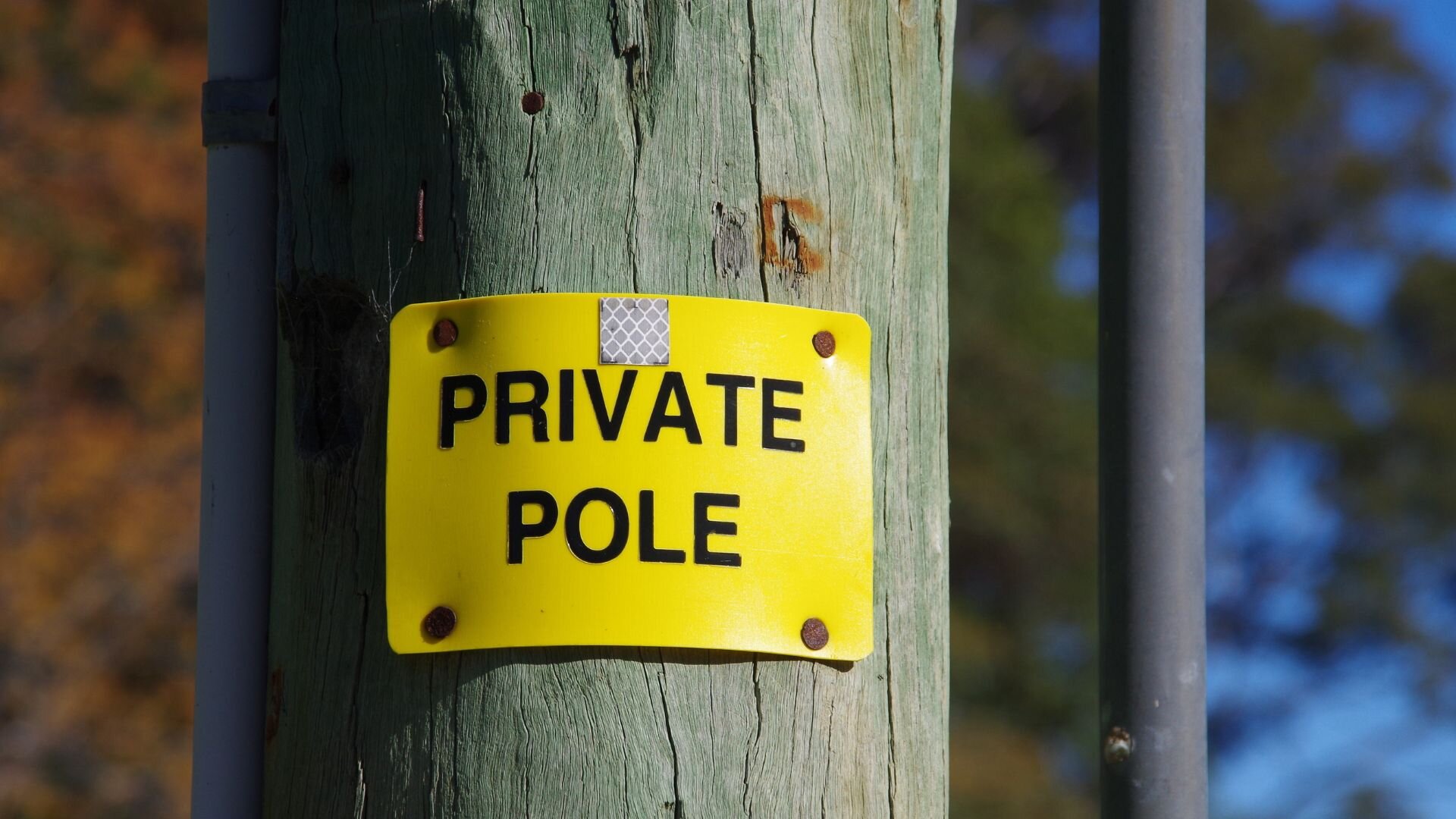 Private Pole Sign