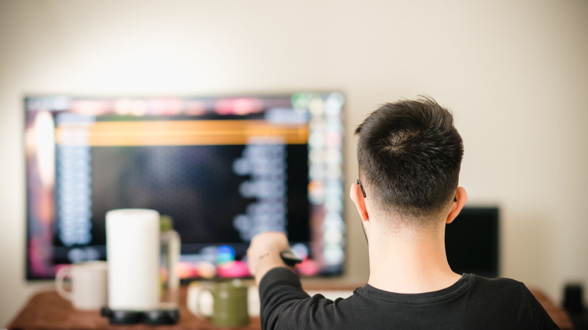 Watching Tv Rental Property