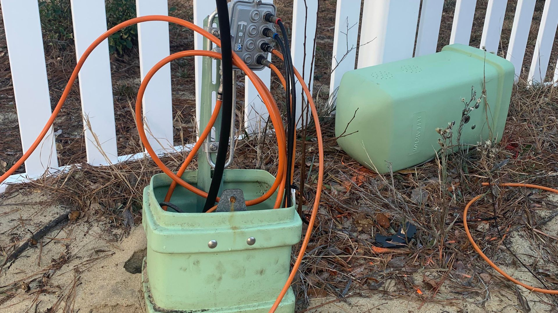 Underground Powerlines Green Boy