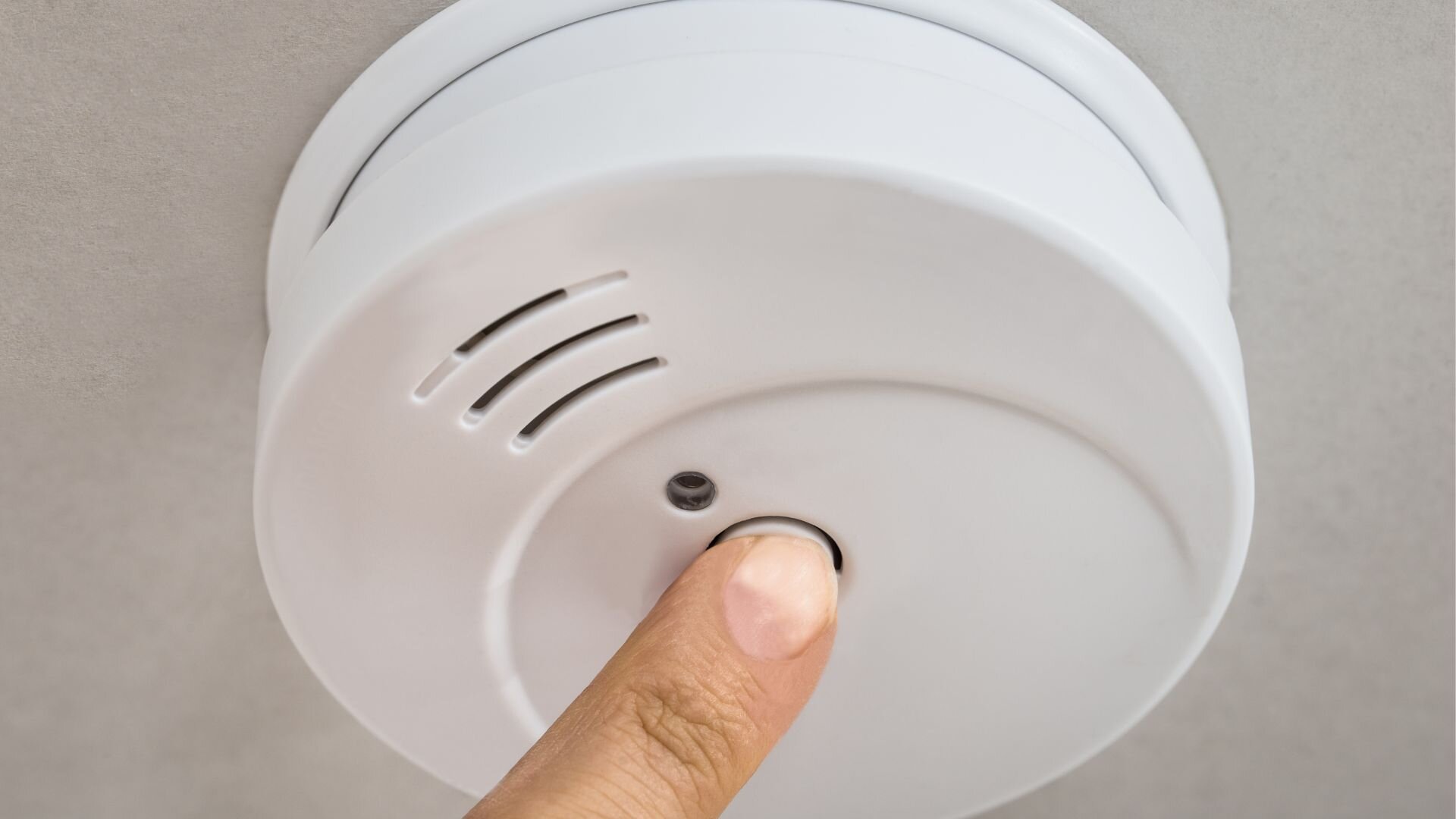 2024 02 Testing Smoke Alarm Button Testing Smoke Alarm Button