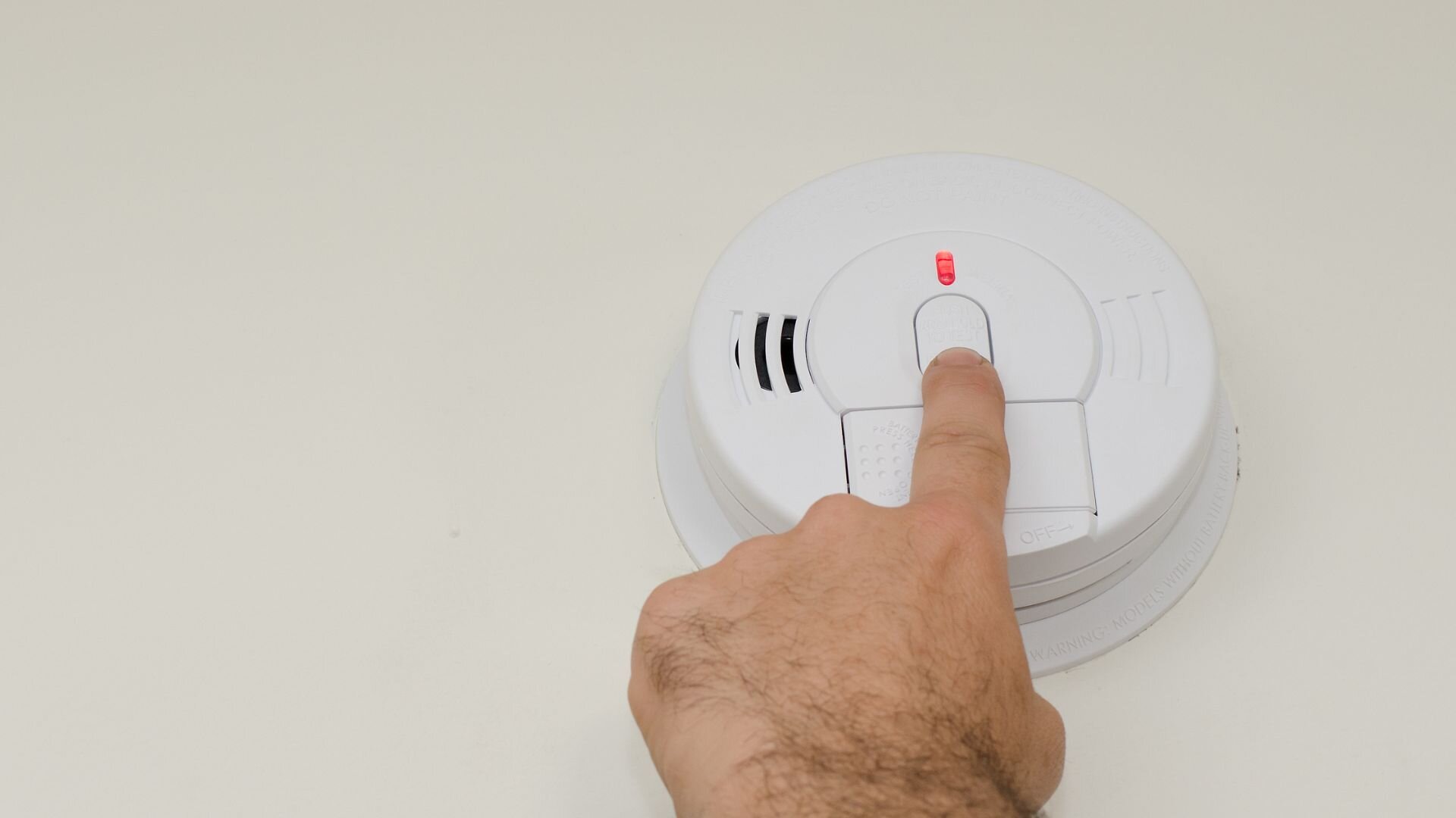 2024 03 Cleaning Smoke Alarm Cleaning Smoke Alarm