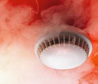 Battery-Powered vs. Hardwired Smoke Alarms Battery-Powered . Hardwired Smoke Alarms