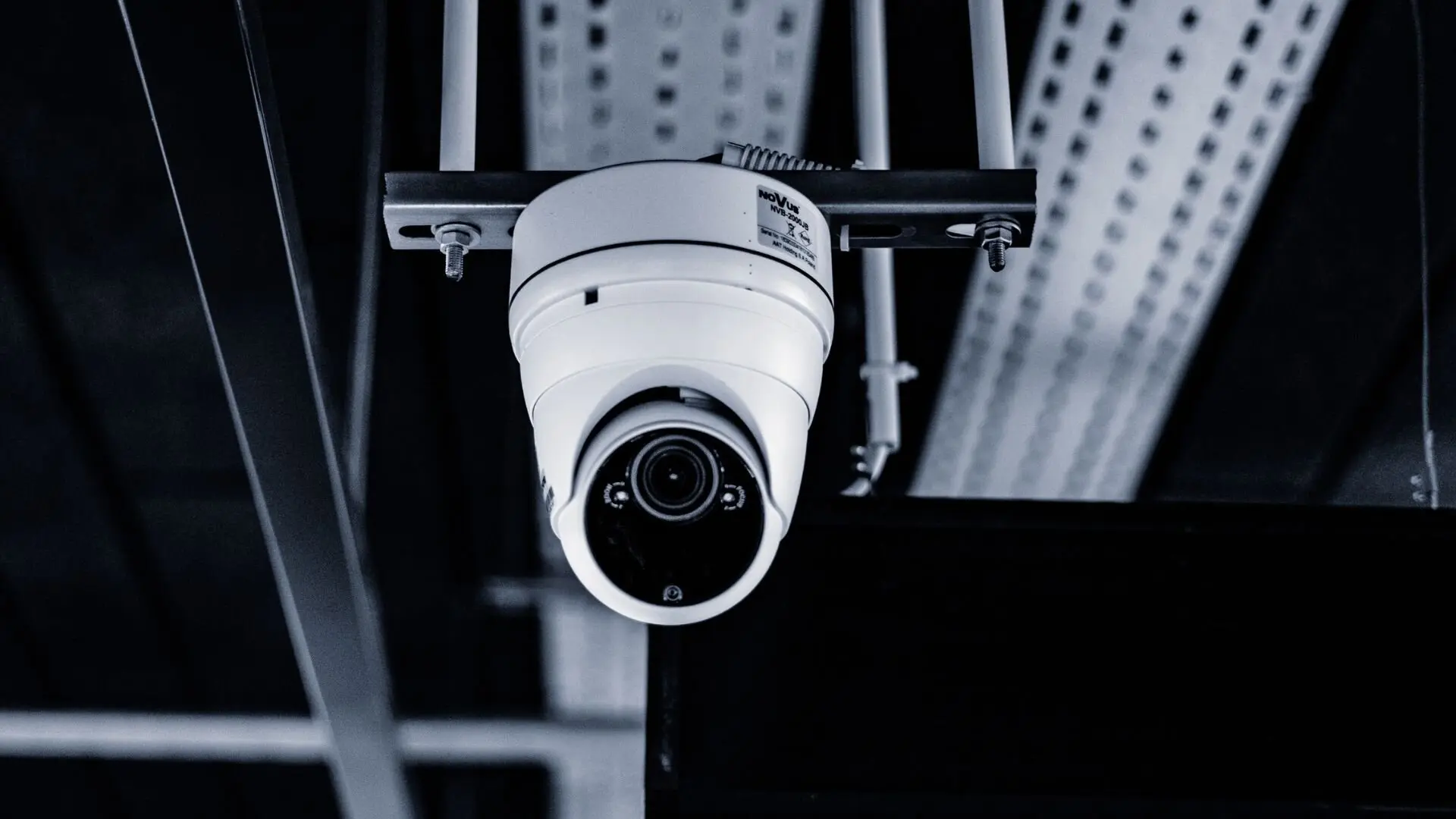 Black White Cctv Cameras
