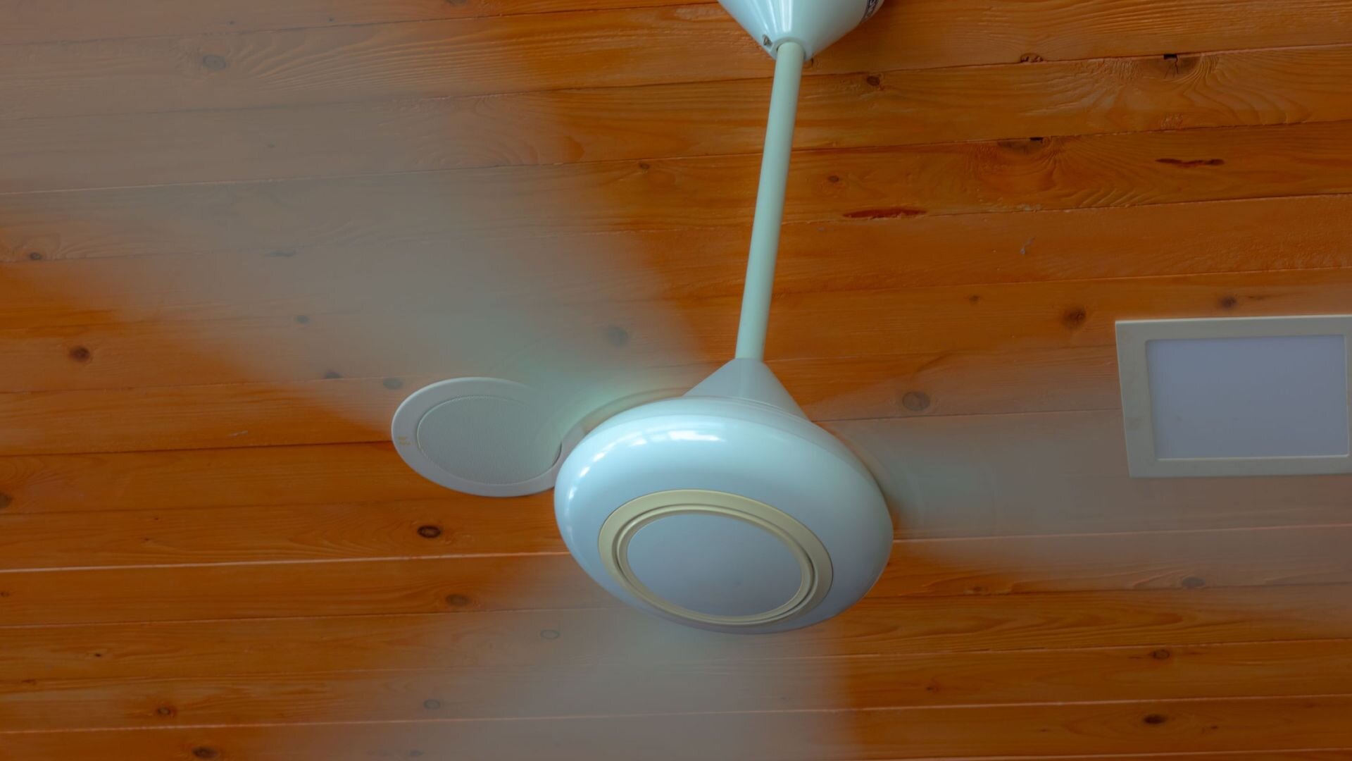 2025 04 Ceiling Fan On Wooden Roof Ceiling Fan Wooden Roof