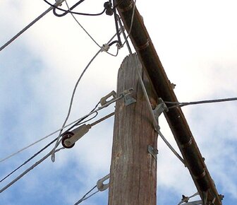 The Hidden Dangers of Old or Damaged Power Poles Hidden Dangers Damaged Power Poles