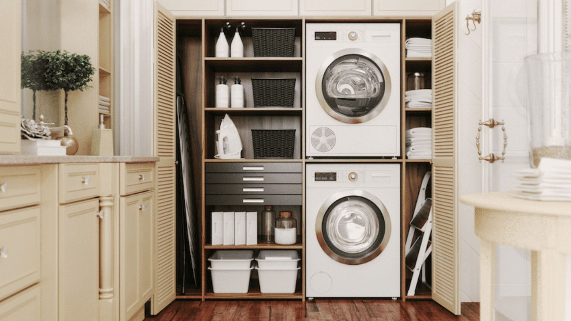 Revolutionise Your Laundry Room with Creative Storage and Design Ideas ...