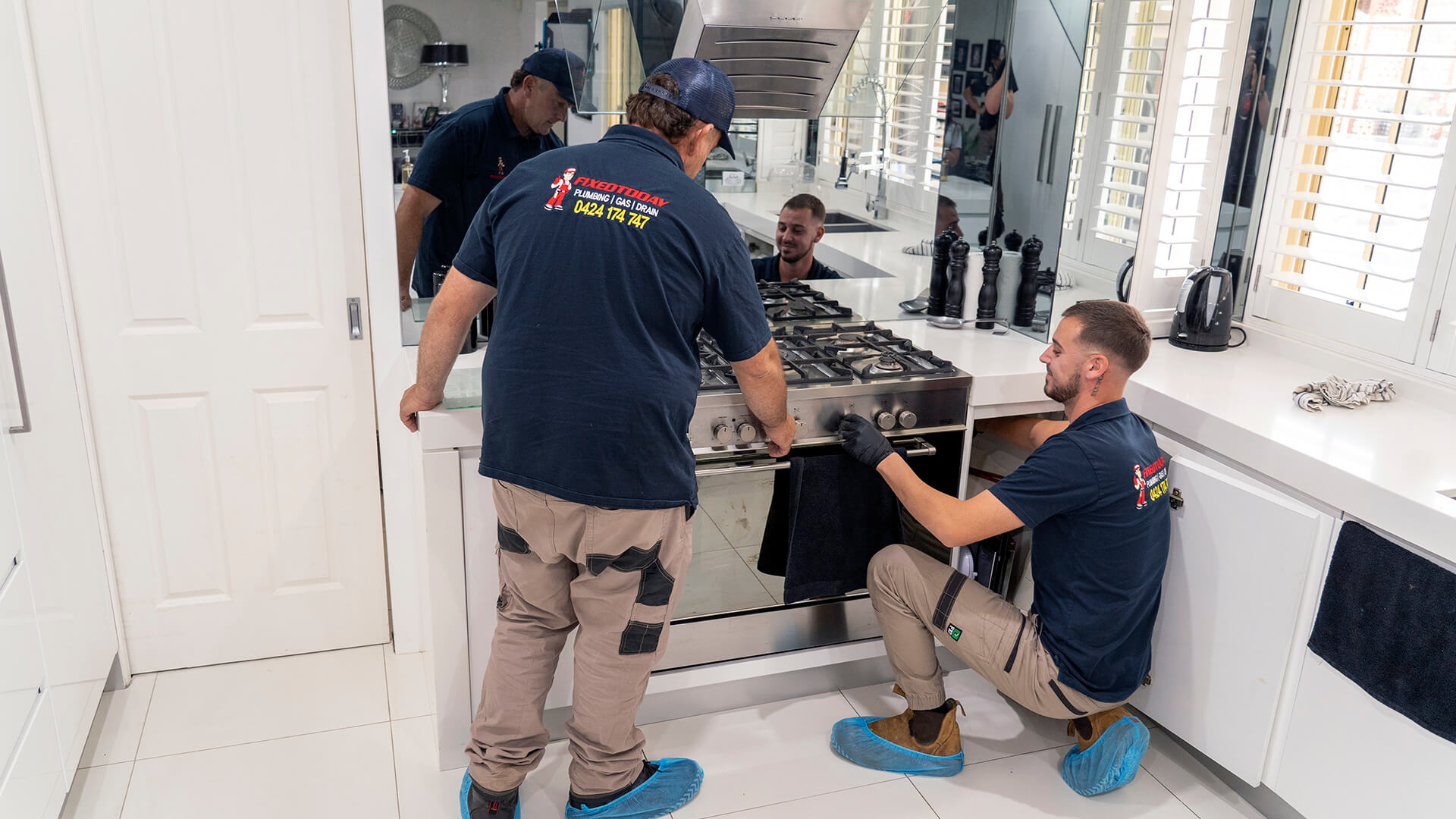 Gas Stove Installation