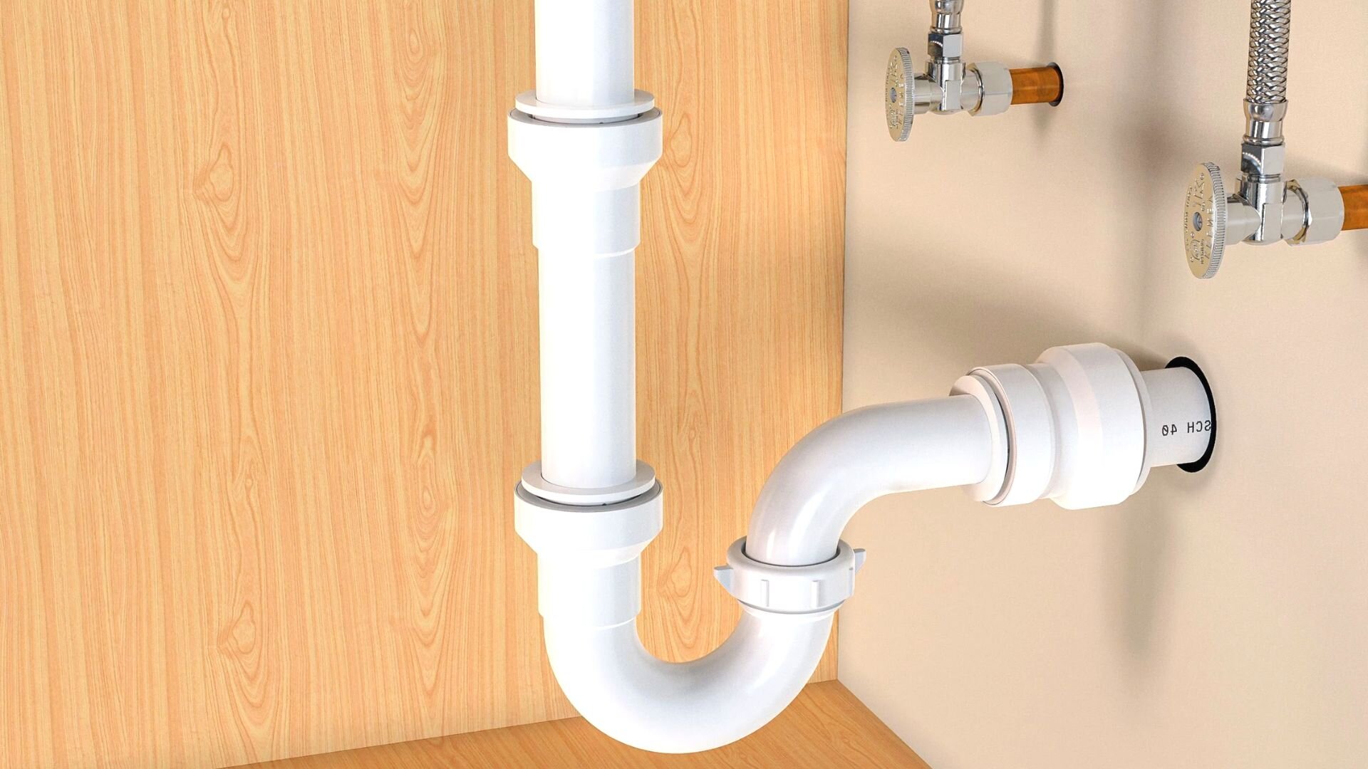 Stop Leaking Pipe Under Your Kitchen