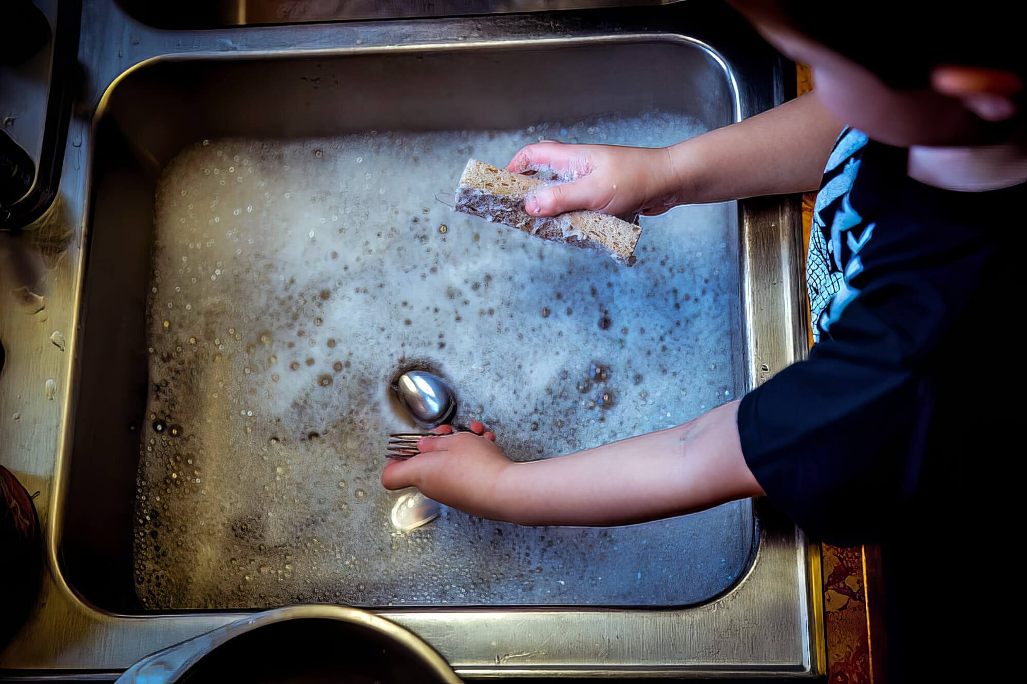 Washing Dirty Water