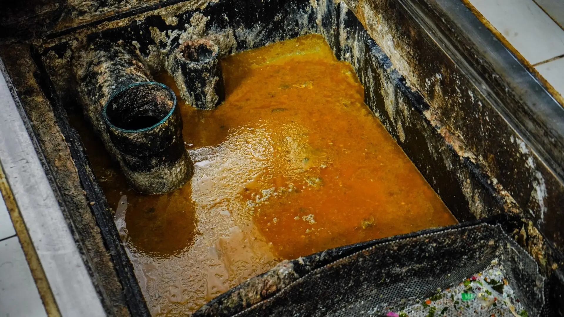 Blockage Cooking Oil