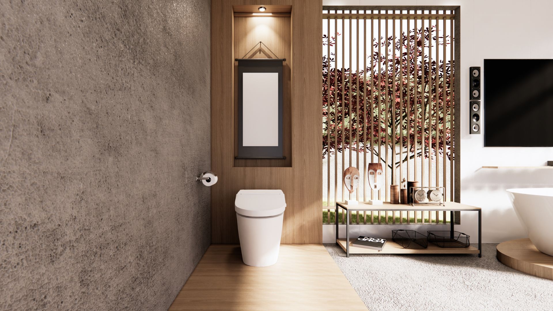 Modern Bathroom Design Toilet