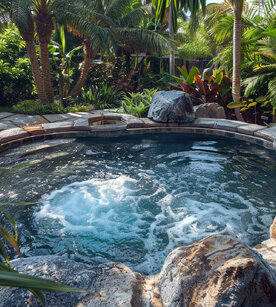 Custom Shape Natural Spa Pool