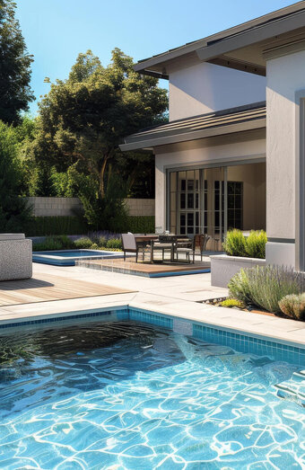 Outdoor Large Square Spa Custom