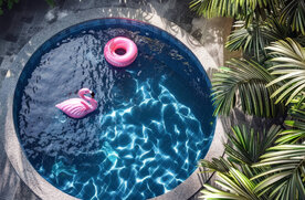 Plunge Pool Aerial Photo