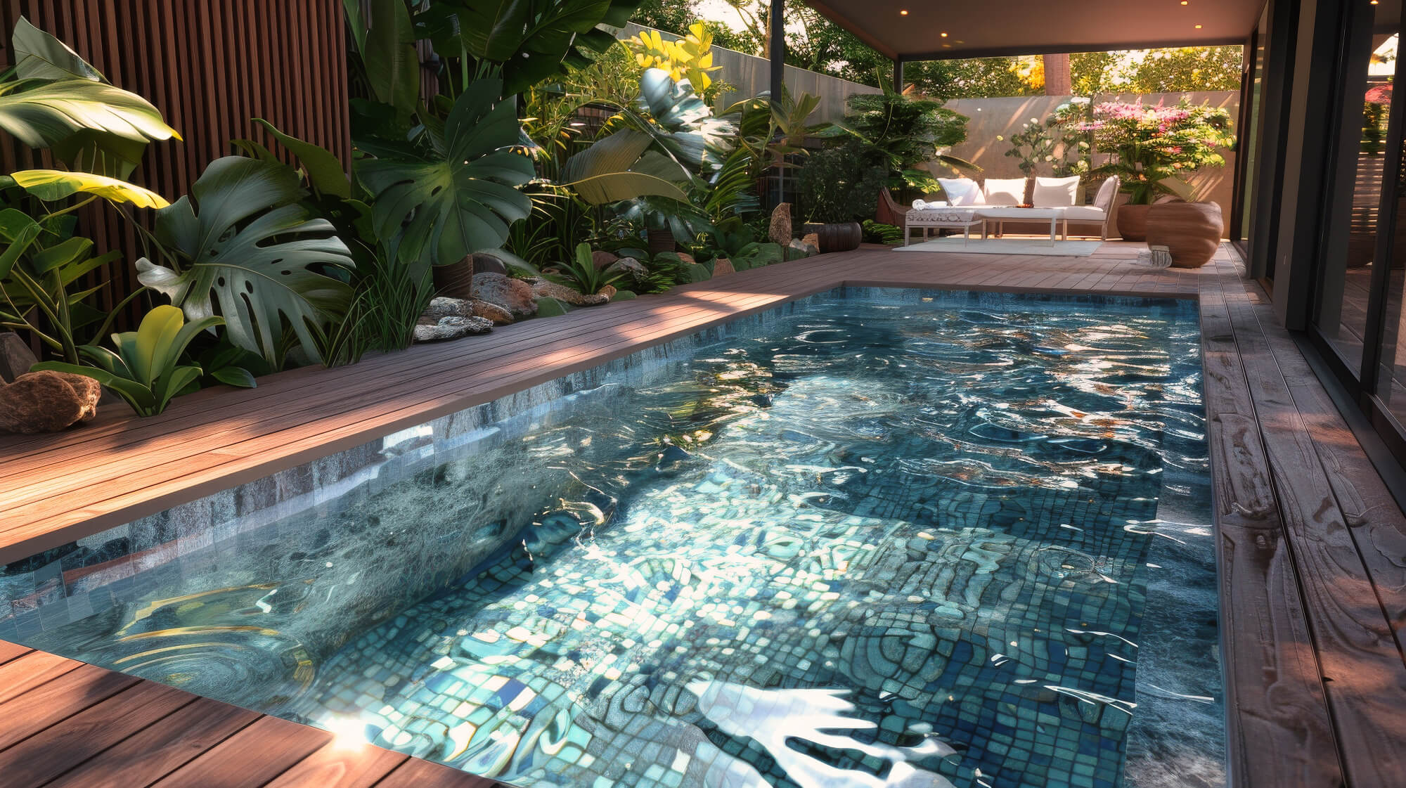 2024 08 Privacy Garden Around Pool Privacy Garden Pool