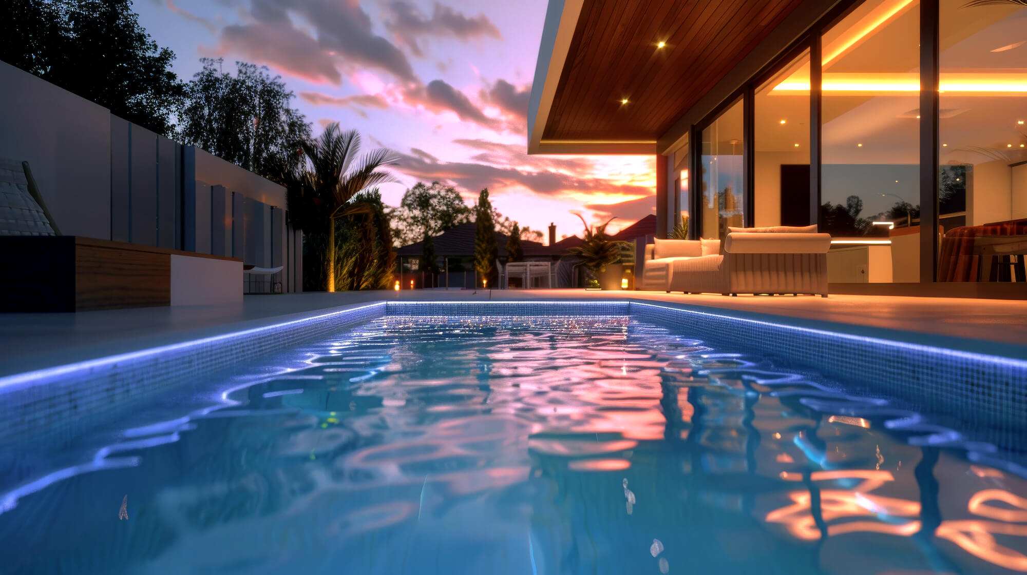 2024 08 Salt Water Swimming Pool Lighting Blue Salt Water Swimming Pool Lighting Blue