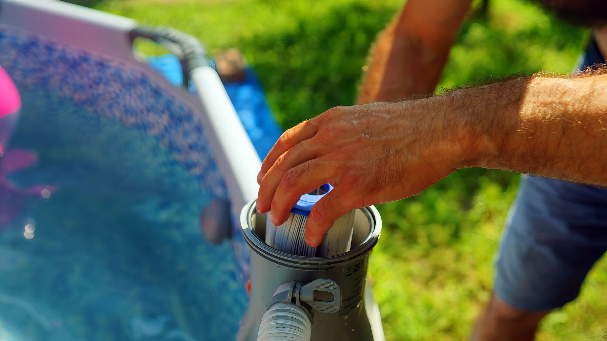 2024 10 Cleaning Above Ground Pool Filter Cleaning Ground Pool Filter