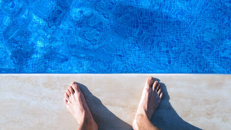 Concrete Pool Decking Materials & Styles Concrete Pool Decking Materials & Styles