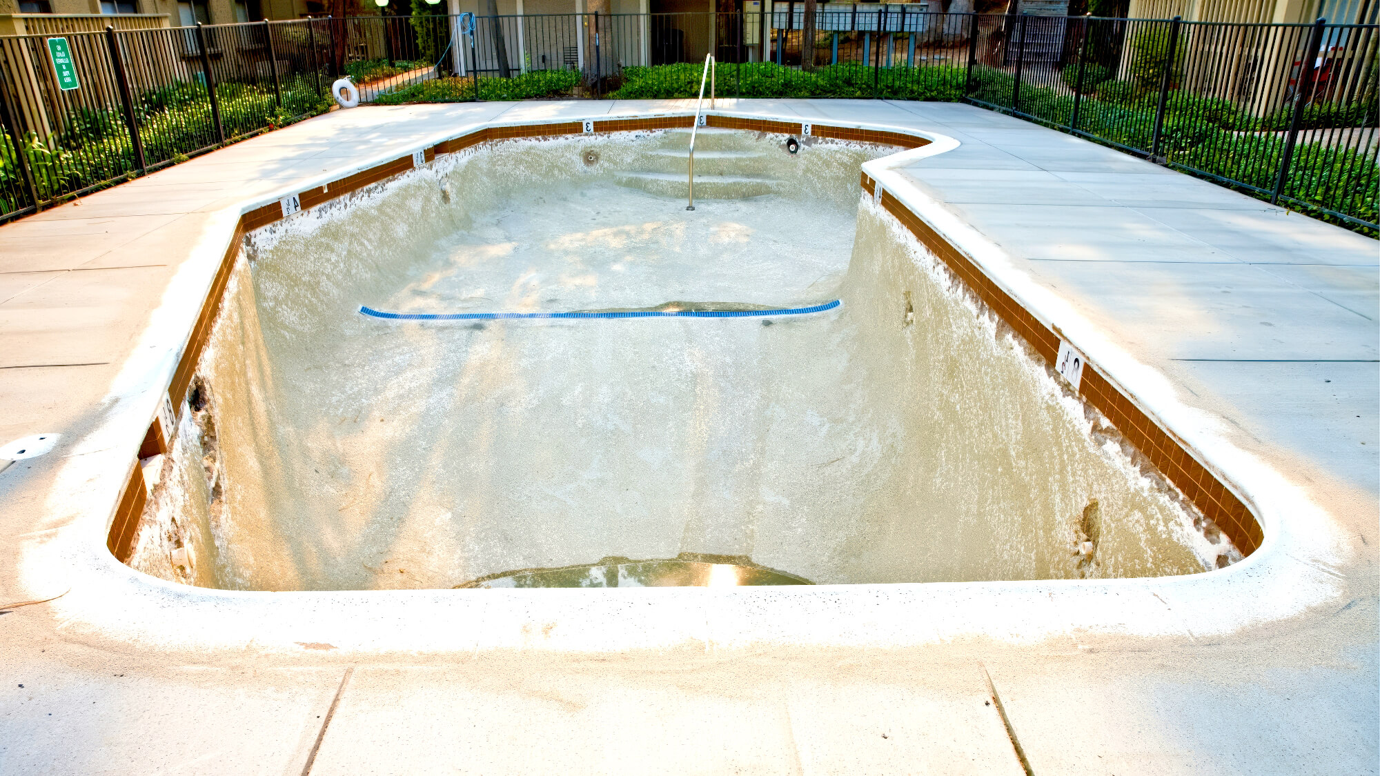 2024 10 Concrete Pool Ready To Be Resurfaced Concrete Pool Ready Resurfaced