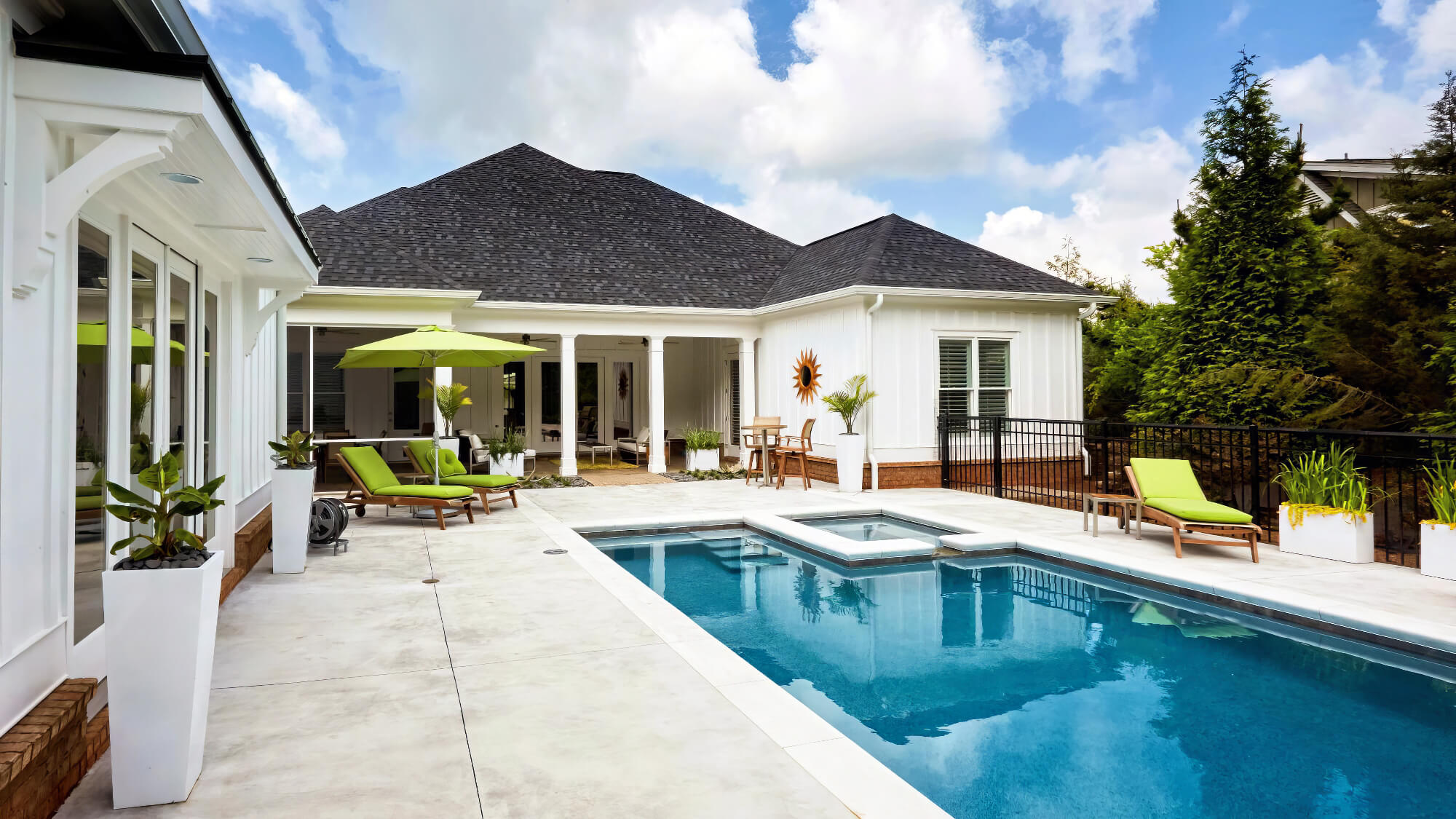 Customised Concrete Pool Design