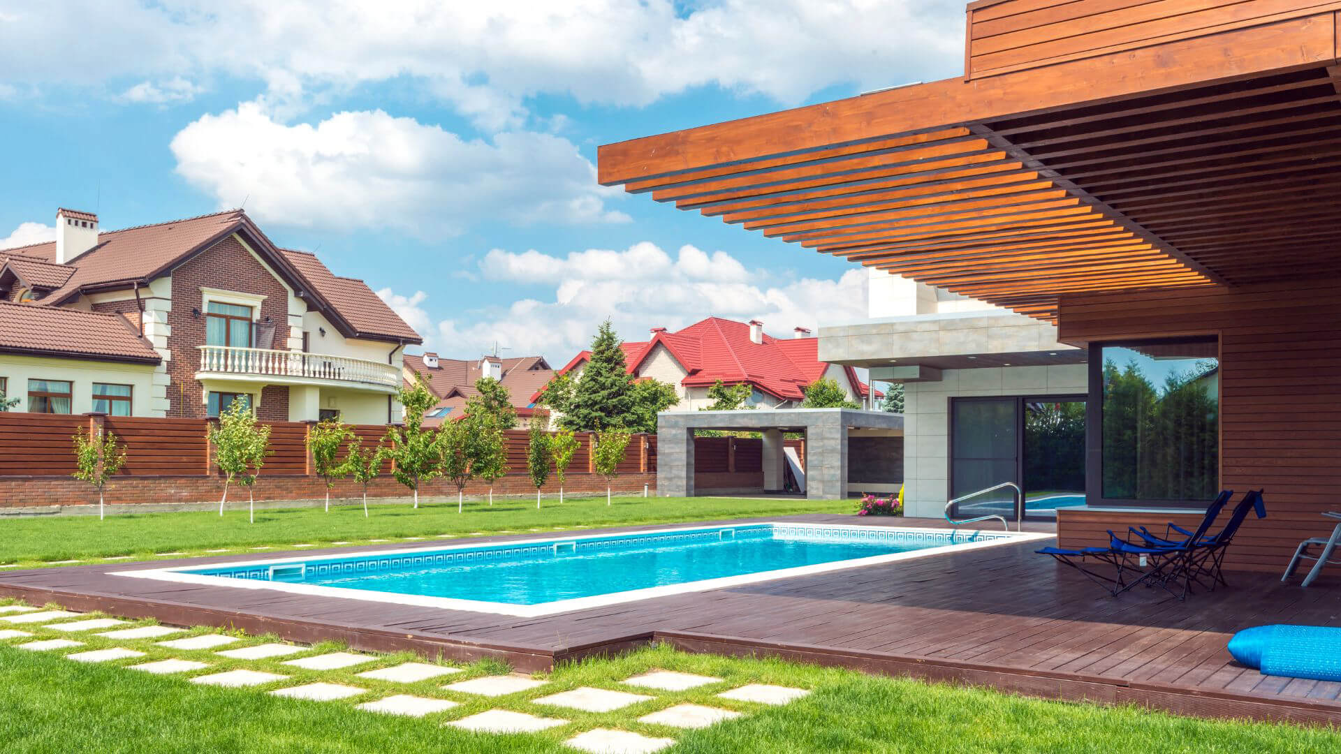 2024 10 Natural Stone Steps Around Swimming Pool Natural Stone Steps Swimming Pool