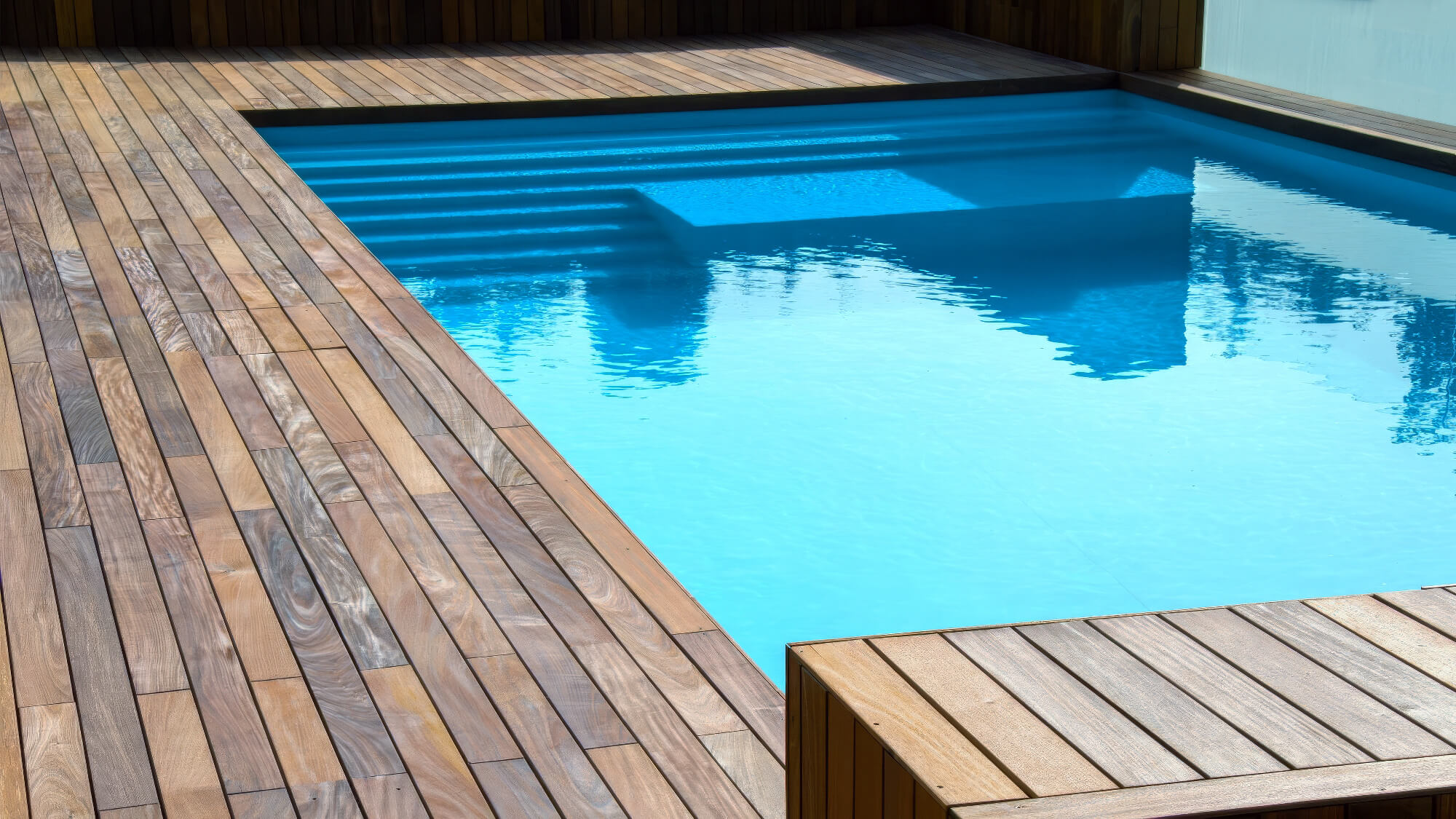 Wooden Pool Decking