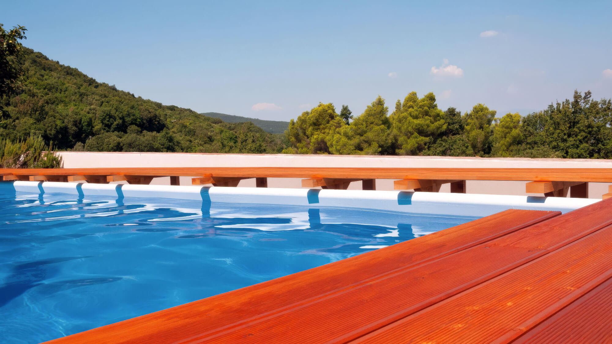 2024 12 Wooden Pool Deck Modern Swimming Pool Wooden Pool Deck Modern Swimming Pool