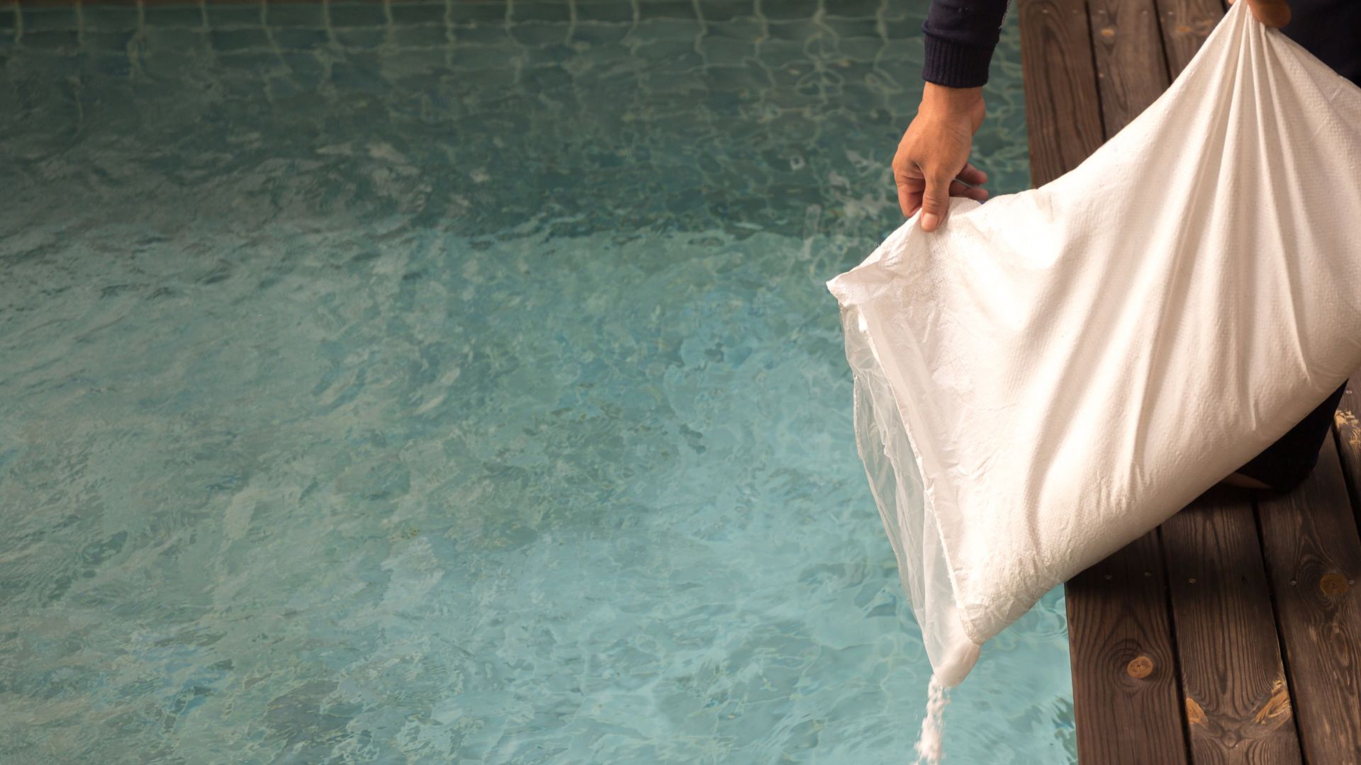 2025 04 Putting Salt In Salt Water Swimming Pool Putting Salt Salt Water Swimming Pool