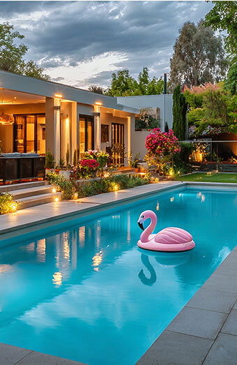 Large Fibreglass Pool Sunshine Coast