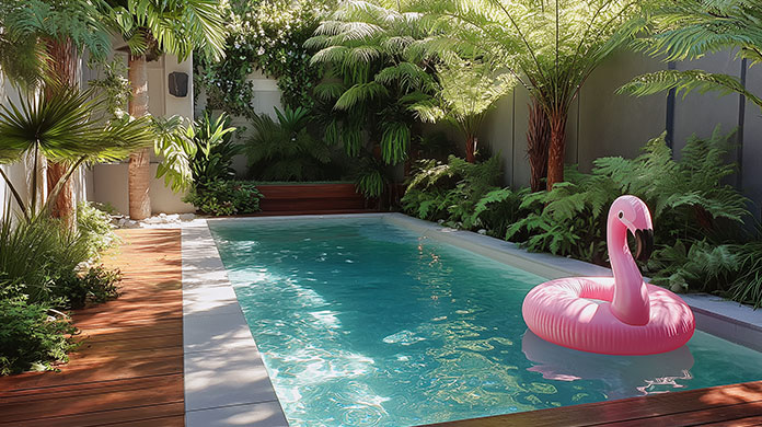 Tropical Garden Pool