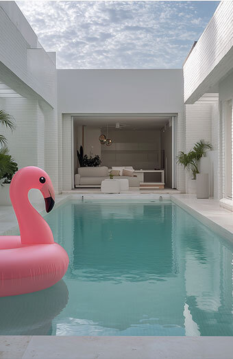 Ultra Modern Fibreglass Pool