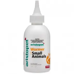 Small Animal Worming Treatment