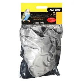 Bird Cage Tidy Grey PVC 77x46cm