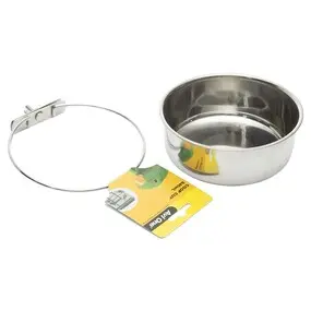 Bird Coop Cup Silver With Clamp 840ml