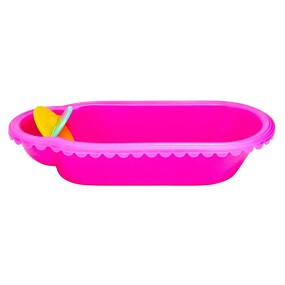 Fanciful Bath with Spinner Bird Toy