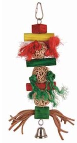Multi Texture Bird Toy 28cm