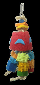 Tiki Chews Bird Toy 8in