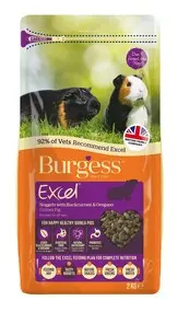 Guinea Pig Nuggets with Blackcurrant and Oregano Guinea Pig Food 2kg
