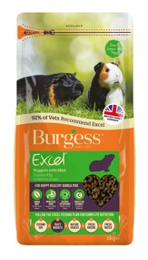 Guinea Pig Nuggets with Mint Guinea Pig Food 2kg