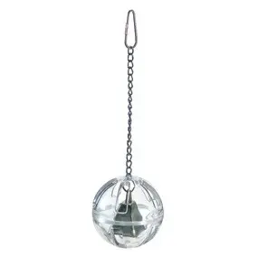 Foraging Ball with Chain & Bell Bird Toy