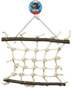 Natural Rope Lattice Bird Toy Large