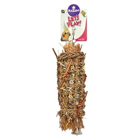 Hanging Foraging Crinkle Vine Bird Toy Medium
