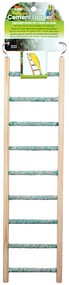9 Step Cement Ladder with Wood Frame Bird Toy