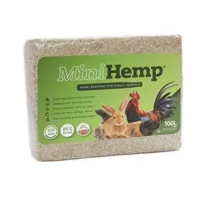 Mini Hemp Reptile Bedding 100 Litre