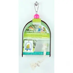 Cement Swing with Acrylic Frame