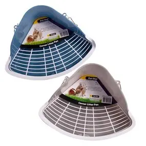 Mixed Colours Small Pet Litter Pan Small