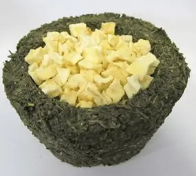 Parsley Bowl with Apple Pieces Small Animal Treat 130g