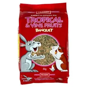 Tropical & Vine Fruit Medley Rabbit and Guinea Pig Food Mix
